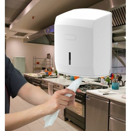 Dispensador de papel secamanos profesional
